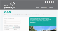 Desktop Screenshot of ecopassenger.org