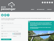 Tablet Screenshot of ecopassenger.org